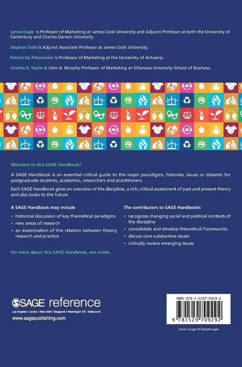 Produktbild: The SAGE Handbook of Marketing Ethics