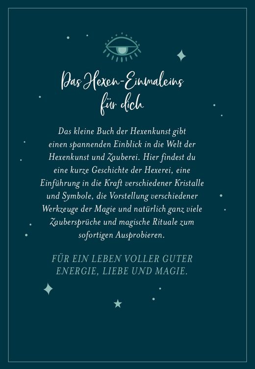 Produktbild: Das kleine Buch der Hexenkunst