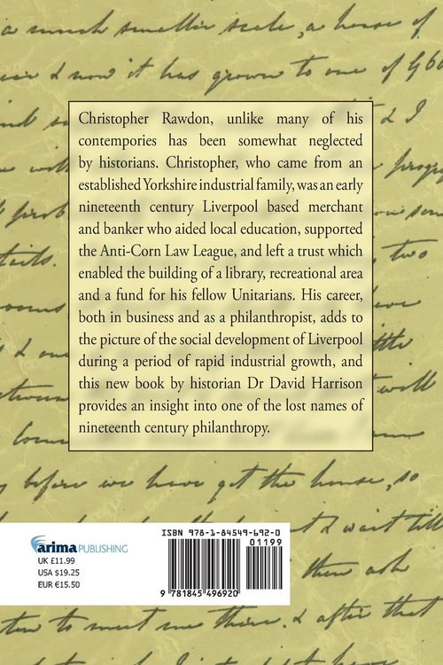 Produktbild: Christopher Rawdon: the lost philanthropist