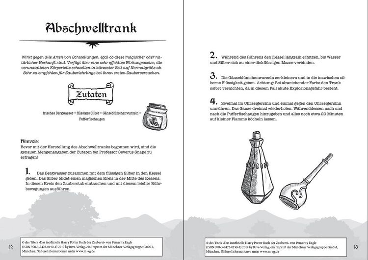 Produktbild: Das inoffizielle Harry-Potter-Buch der Zauberei