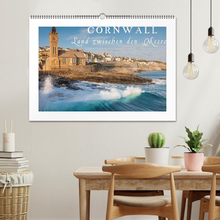 Produktbild: Cornwall - Land zwischen den Meeren (Wandkalender 2026 DIN A2 quer), CALVENDO Monatskalender