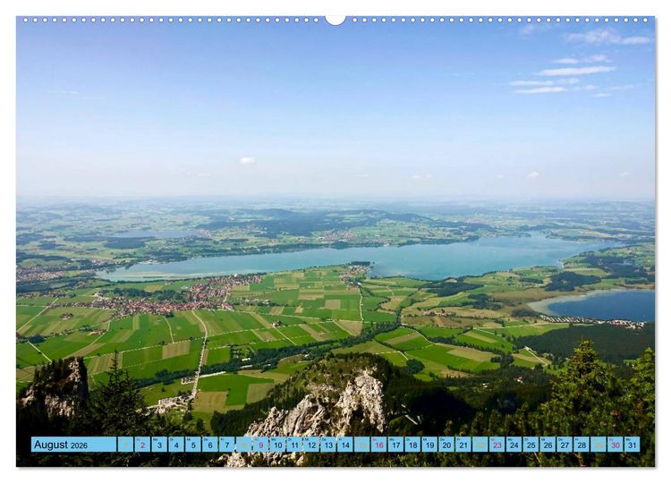 Produktbild: Sch&ouml;ner Forggensee (hochwertiger Premium Wandkalender 2026 DIN A2 quer), Kunstdruck in Hochglanz