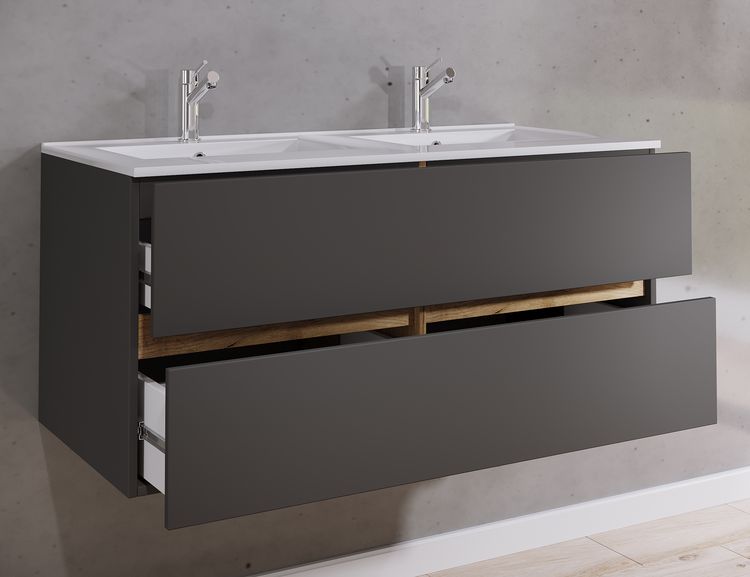 Produktbild: 2 tlg. Badm&ouml;bel-Set mit Waschbecken Cosila-I 112cm