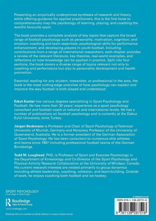 Produktbild: Football Psychology