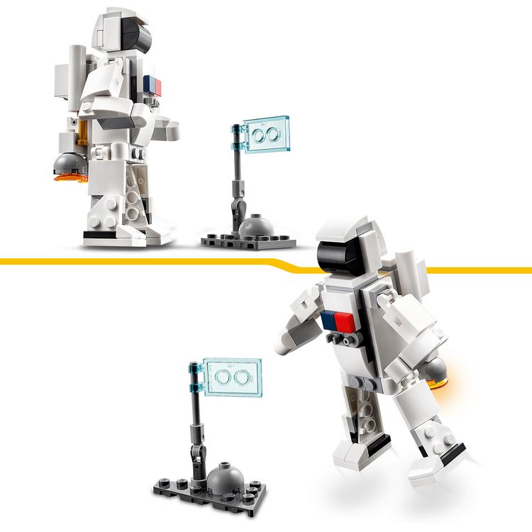 Produktbild: LEGO Creator 3in1 31134 Spaceshuttle und Raumschiff-Spielzeug-Set