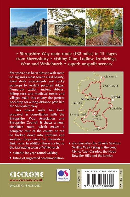 Produktbild: Walking the Shropshire Way