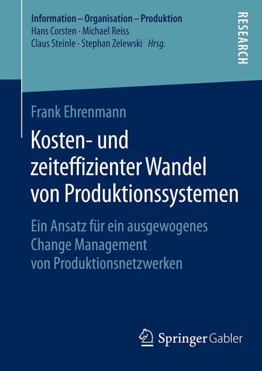 Produktbild: Kosten- und zeiteffizienter Wandel von Produktionssystemen