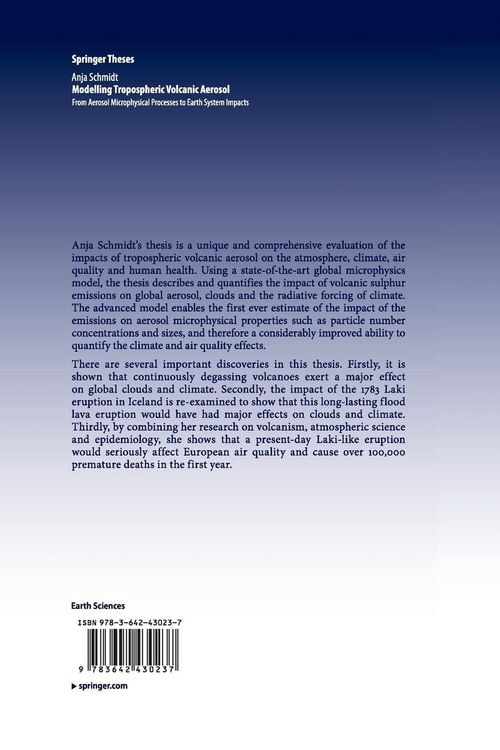 Produktbild: Modelling Tropospheric Volcanic Aerosol
