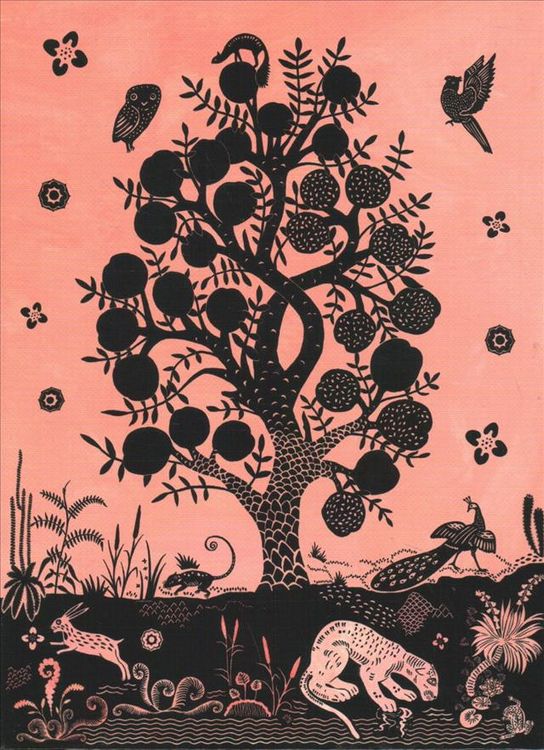 Produktbild: Notecards Bois Paradis Die-Cut