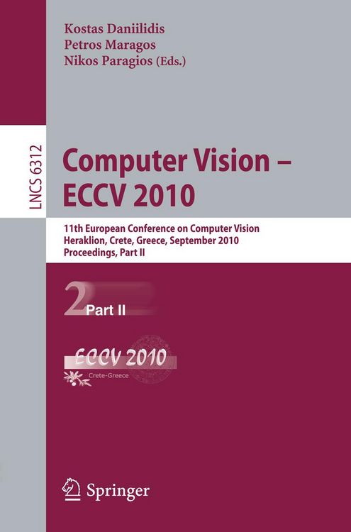 Produktbild: Computer Vision -- ECCV 2010