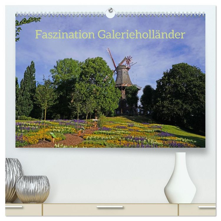 Produktbild: Faszination Galerieholl&auml;nder (hochwertiger Premium Wandkalender 2026 DIN A2 quer), Kunstdruck in Hochglanz