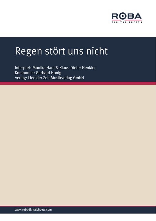 Produktbild: Regen st&ouml;rt uns nicht