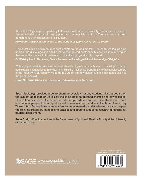 Produktbild: Sport Sociology