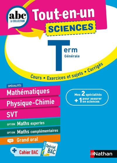 Produktbild: Sciences terminale g&eacute;n&eacute;rale : tout-en-un