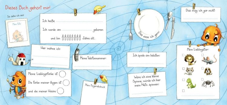 Produktbild: Die kleine Spinne Widerlich - Meine Kindergartenfreunde