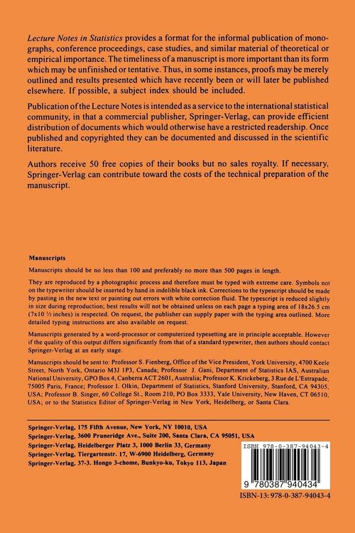 Produktbild: Case Studies in Bayesian Statistics