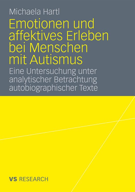Produktbild: Emotionen und affektives Erleben bei Menschen mit Autismus