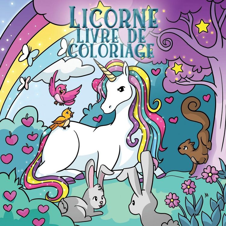 Produktbild: Licorne livre de coloriage