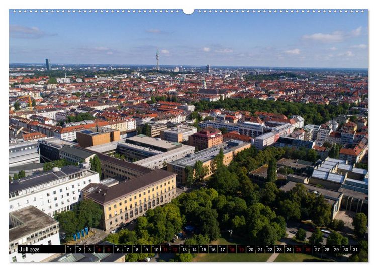 Produktbild: Himmel &uuml;ber Bayern (hochwertiger Premium Wandkalender 2026 DIN A2 quer), Kunstdruck in Hochglanz