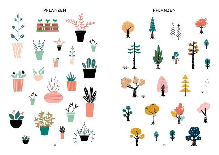 Produktbild: Bullet Journal &ndash; Stickerbuch Mein Garten: &Uuml;ber 700 Sticker f&uuml;r alle Gartenfreunde zum Planen, Beschriften und Dekorieren
