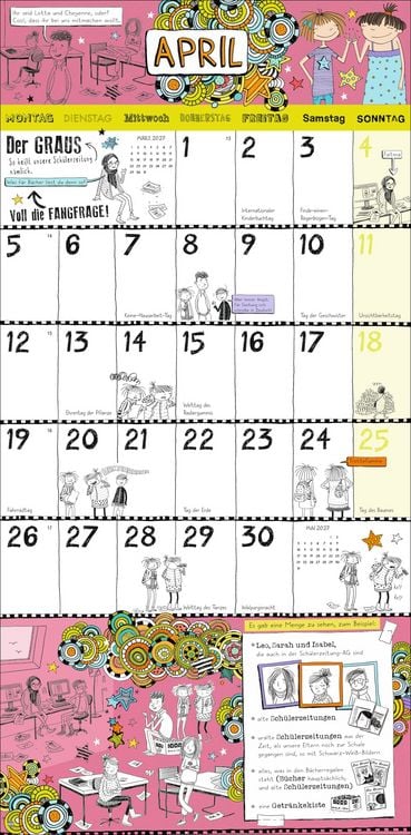 Produktbild: Lotta-Leben Broschurkalender 2027