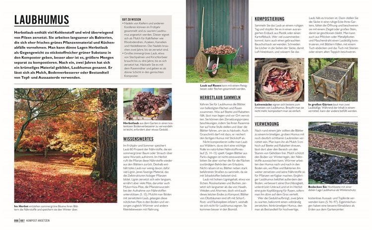 Grünes Gartenwissen. Alles über Kompost