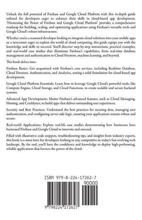 Produktbild: Harnessing the Power of Firebase and Google Cloud Platform
