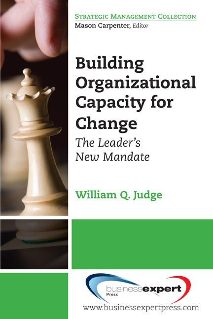 Produktbild: Building Organizational Capacity for Change