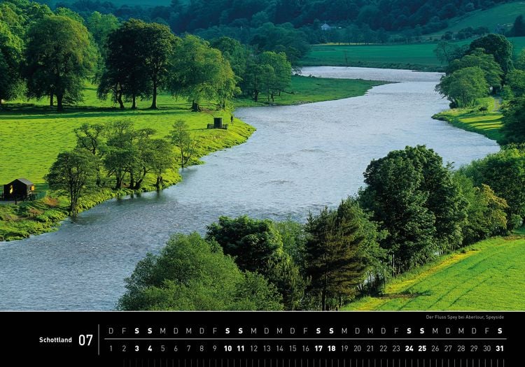 Produktbild: Schottland Premiumkalender 2027