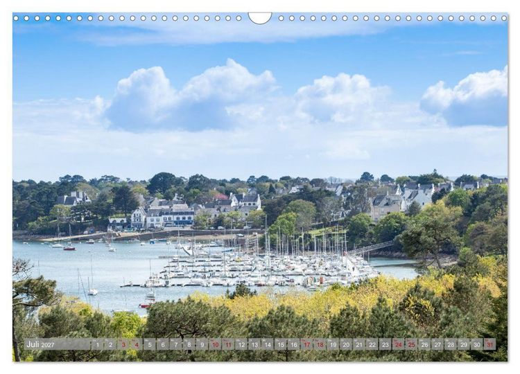 Produktbild: Momente einer Reise - Bretagne (Wandkalender 2027 DIN A3 quer), CALVENDO Monatskalender