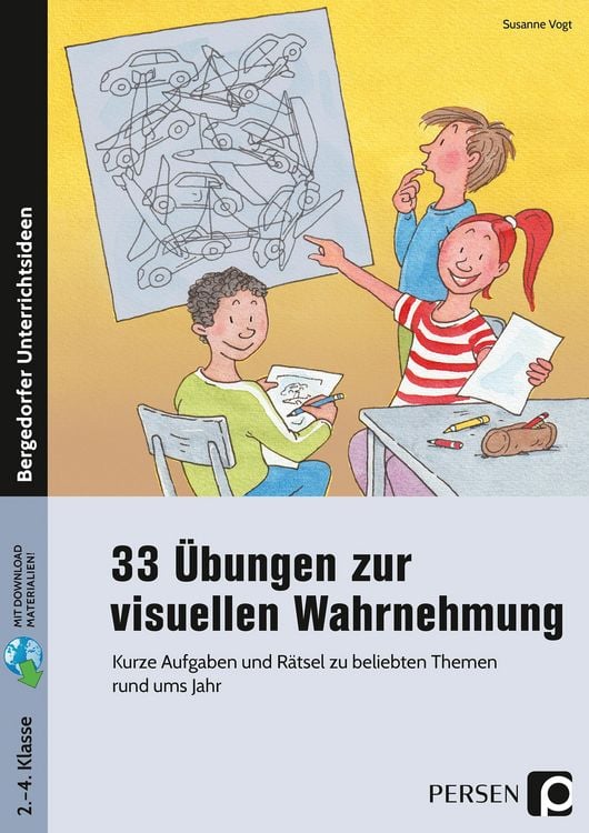 Produktbild: 33 &Uuml;bungen zur visuellen Wahrnehmung