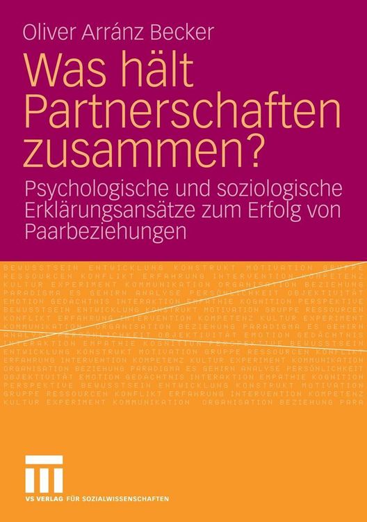 Produktbild: Was h&auml;lt Partnerschaften zusammen?