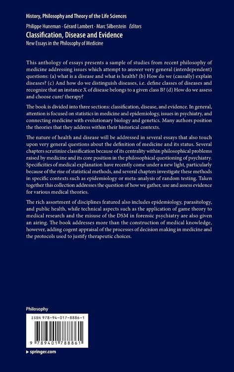 Produktbild: Classification, Disease and Evidence