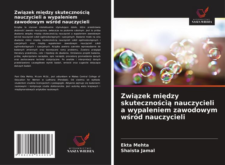 Produktbild: Zwi&iquest;zek mi&iquest;dzy skuteczno&iquest;ci&iquest; nauczycieli a wypaleniem zawodowym w&iquest;r&oacute;d nauczycieli