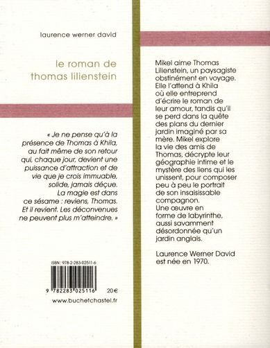 Produktbild: Roman de thomas lilienstein