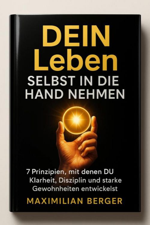 Produktbild: DEIN Leben Selbst in die Hand nehmen - 7 Prinzipien, mit denen DU Klarheit, Disziplin und starke Gewohnheiten entwickelst