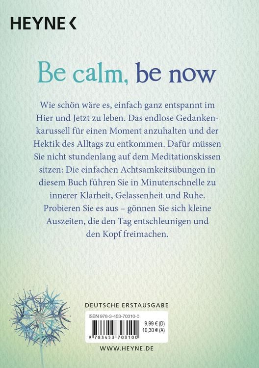 Produktbild: Das kleine Buch vom achtsamen Leben