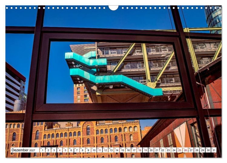 Produktbild: D&uuml;sseldorf Medienhafen (Wandkalender 2027 DIN A3 quer), CALVENDO Monatskalender