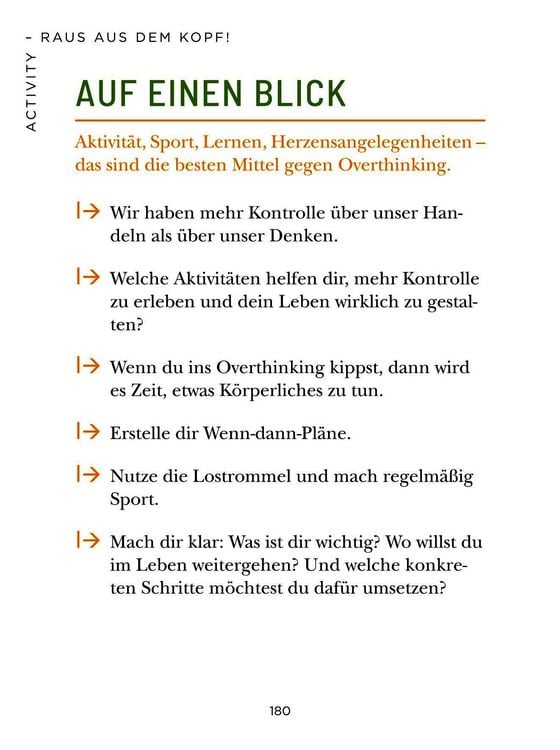 Produktbild: Die 1-Minuten-Strategie gegen Overthinking