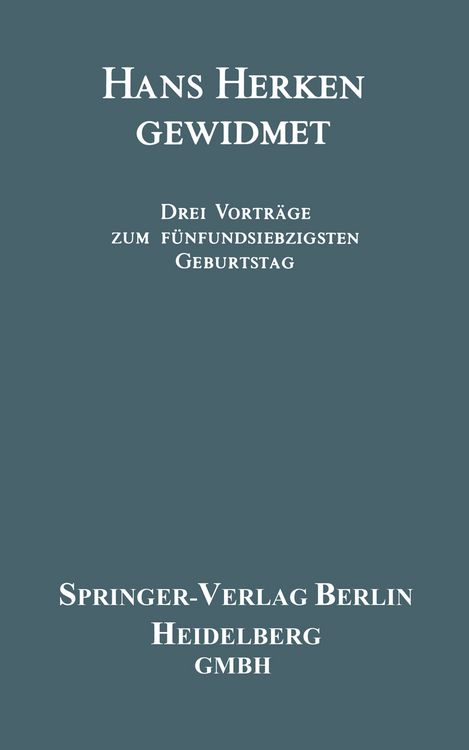 Produktbild: Hans Herken Gewidmet