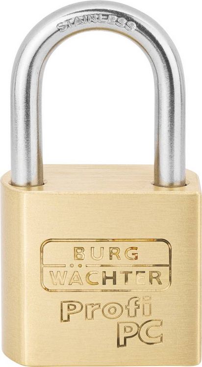 Produktbild: Zylindervorhangschloss 116 PC50 Niro Schlossk&ouml;rper-B.51,3mm MS BURG-W&Auml;CHTER