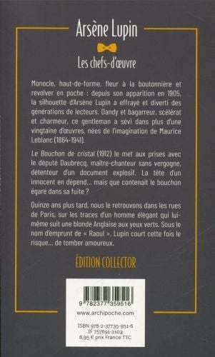 Produktbild: Ars&egrave;ne Lupin 03. Le bouchon de cristal