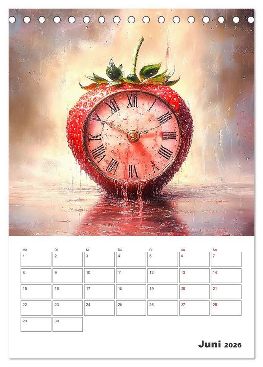 Produktbild: Gesunde Zeiten (Tischkalender 2026 DIN A5 hoch), CALVENDO Monatskalender