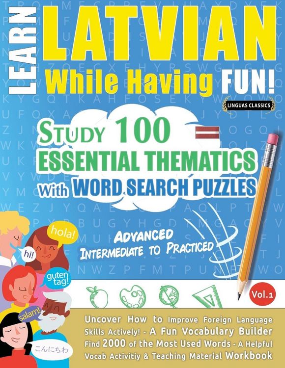Produktbild: LEARN LATVIAN WHILE HAVING FUN! - ADVANCED