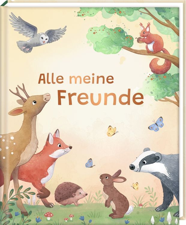 Produktbild: Freundebuch: Waldtiere - Alle meine Freunde
