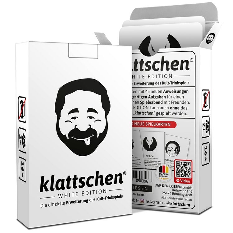 Produktbild: DENKRIESEN - klattschen&reg; - WHITE EDITION - Die offizielle Er