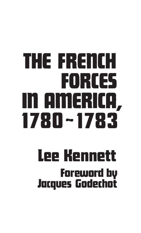 Produktbild: The French Forces in America, 1780-1783