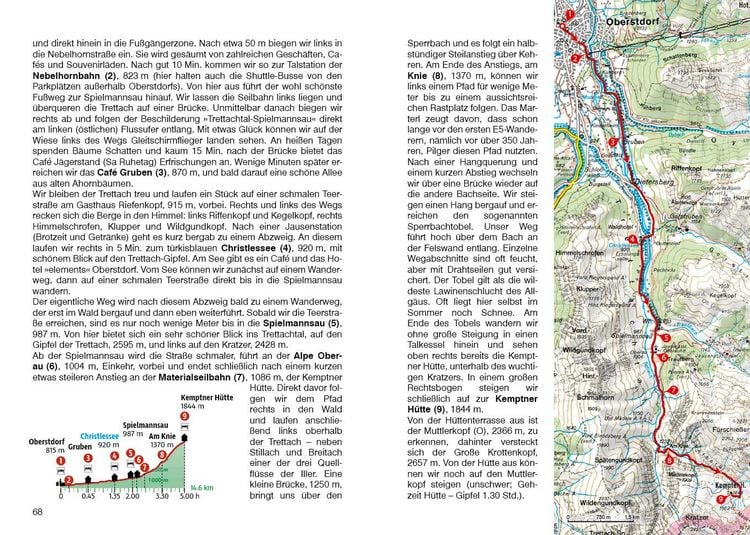 Produktbild: Alpen&uuml;berquerung Fernwanderweg E5, Rother Wanderf&uuml;hrer