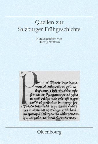 Produktbild: Quellen zur Salzburger Fr&uuml;hgeschichte