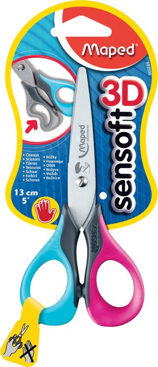 Produktbild: Maped Schere SenSoft LH 13cm